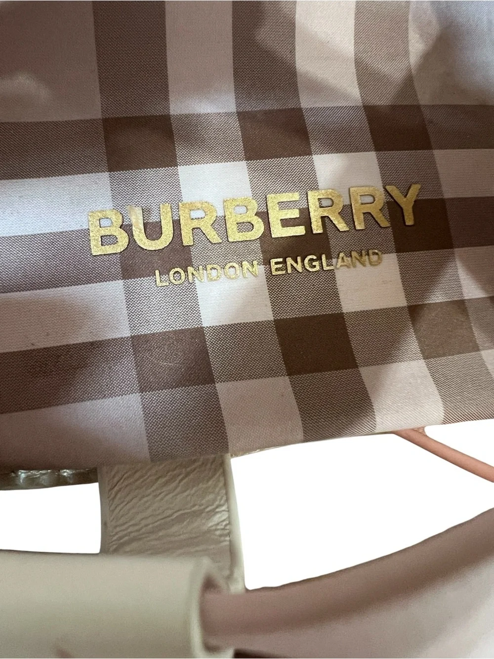 Burberry Jane Strappy Sandals, Powder Pink Girl Little